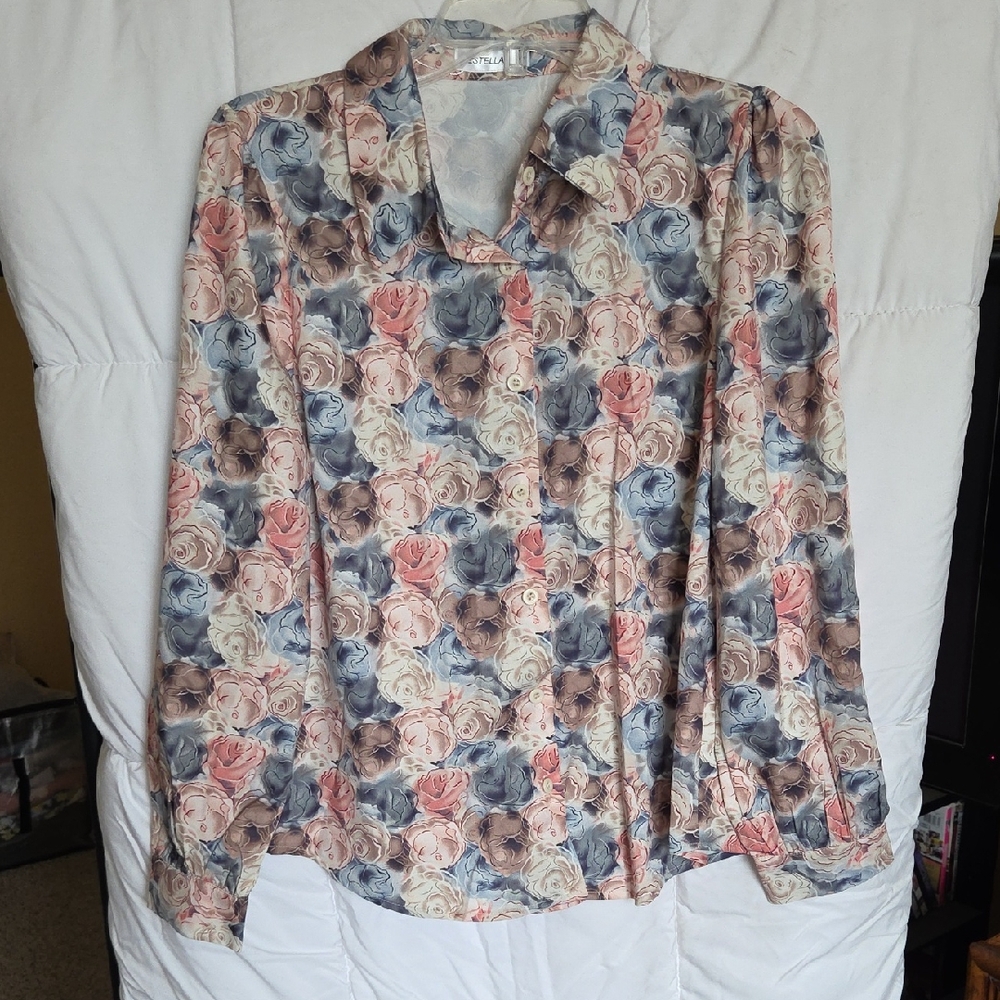 Floral Long Sleeve Blouse